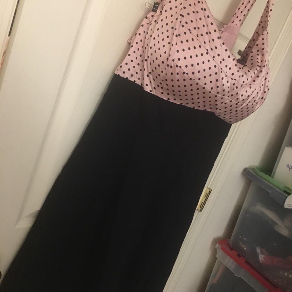 Pink and black Torrid dress